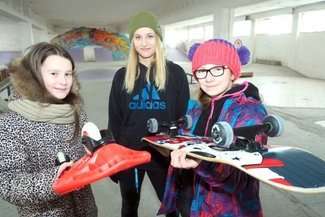 Zimowe ferie z deskorolką w 1st Floor (zdjęcia)