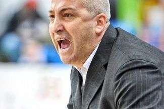 
Dusan Radović po zaledwie dziewięciu meczach w roli trenera Startu Lublin może stracić pracę, FOT. PRZEMYSLAW GĄBKA/STARTLUBLIN.PL