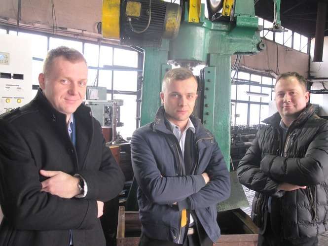Młodsze pokolenie (od lewej): Łukasz Lewiński, Przemysław Litwiniec i Marcin Karczmarz (fot. Paweł Puzio)