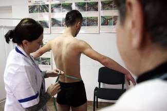 Poniedziałkowe badanie w komisji lekarskiej przy ul. Nałęczowskiej w Lublinie (fot. AS)