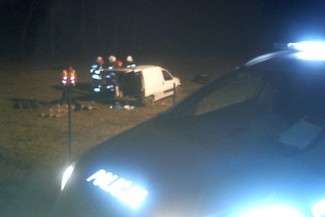 Wypadek w Bochotnicy (fot. Policja)