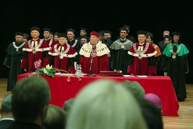 Inauguracja roku akademickiego na Uniwersytecie Przyrodniczym (fot. Maciej Kaczanowski / archiwum)