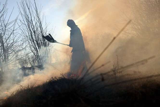 Leśnicy i strażacy apelują do rolników, aby powstrzymali się od wypalania traw
