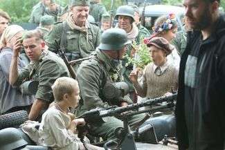 Ok. 70 proc. zdjęć do Wołynia powstało w Muzeum Wsi Lubelskiej, gdzie na potrzeby produkcji zbudowano wioskę, w której toczy się fabuła
