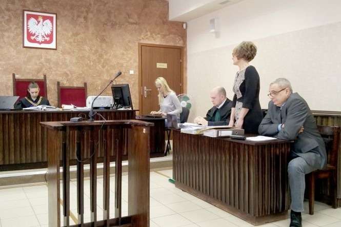 Wczoraj w Kraśniku odbyła się ostatnia rozprawa. Wyjaśnienia składali oskarżeni: Jadwiga K. i Wojciech B. Wyrok ma zapaść 9 marca (fot. Jacek Michalczyk)