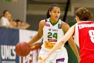 Jhasmin Player była najskuteczniejszą koszykarką Pszczółki AZS UMCS Lublin we wtorkowym spotkaniu

Fot. azs.umcs.pl