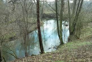 Kanał odprowadza do rzeki deszczówkę ze znacznej części Czubów. Fot. Maciej Kaczanowski