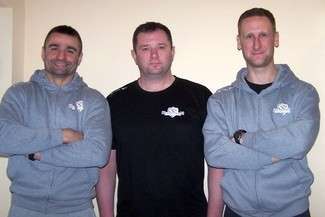 Adam Piekutowski, Marcin Mańka i Jakub Wierzchowski
