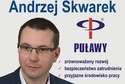 Fragment plakatu wyborczego Andrzeja Skwarka 