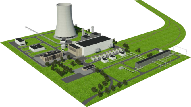Wizualizacja Elektrowni Puławy