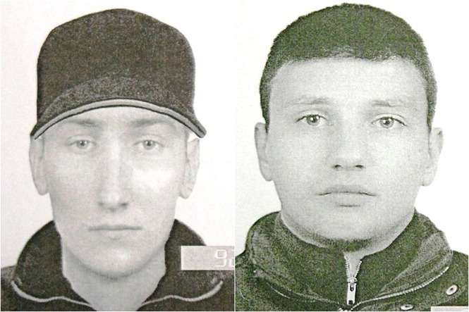 Oszust (po lewej) i włamywacz z ul. Armii Ludowej w Puławach (po prawej)