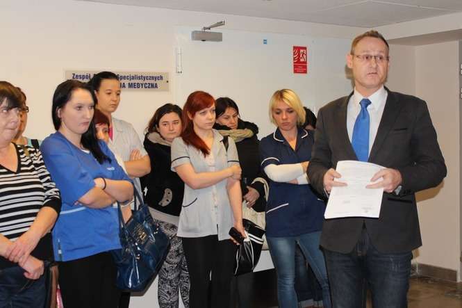 Szpital w Białej Podlaskiej wypowiedział umowę firmie Link2People, która zatrudniała ludzi do sprzątania placówki. Firma zalega pracownikom z wynagrodzeniami (fot. Archiwum)