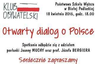 Klub Obywatelski z Joanną Muchą