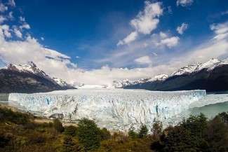 Patagonia: Lodowiec Perito Moreno w Parku Narodowym los Glaciares.