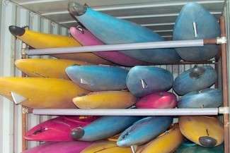 Kajakiem z Woli Uhruskiej do Kodnia