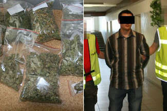 Kalinowszczyzna: 30-latek miał w mieszkaniu spore ilości marihuany