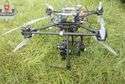 Wypadek paralotniarza? Nie to lądujący dron. "Fałszywy alarm w dobrej wierze"