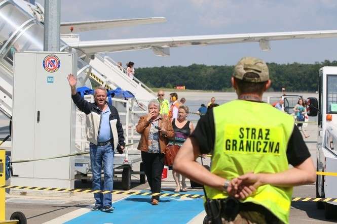 W maju po raz pierwszy w historii lubelskiego lotniska odprawiono ponad 35 tys. pasażerów. Najwięcej w dotychczasowej działalności portu było też operacji lotniczych - 491 (fot. Maciej Kaczanowski / archiwum)