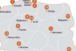 Ranking miast zrównoważonych. W Zamościu żyje się lepiej niż w Lublinie