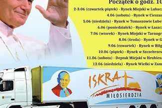 Mobilne Muzeum św. Jana Pawła II i św. Faustyny Kowalskiej w sobotę w Hrubieszowie