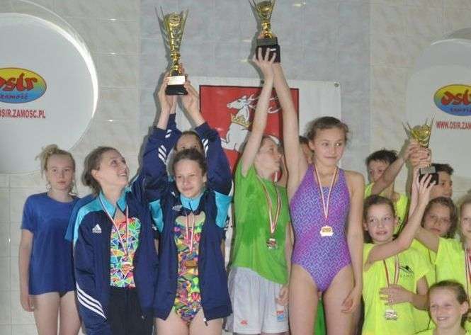 Pływacy Olimpijczyka 23 Lublin wygrali druga rundę Drużynowych Mistrzostw Młodzików<br />
FOT. GRZEGORZ MAZUREK<br />
