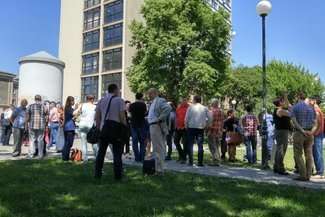 Pracownicy Regionalnej Izby Obrachunkowej ewakuowani