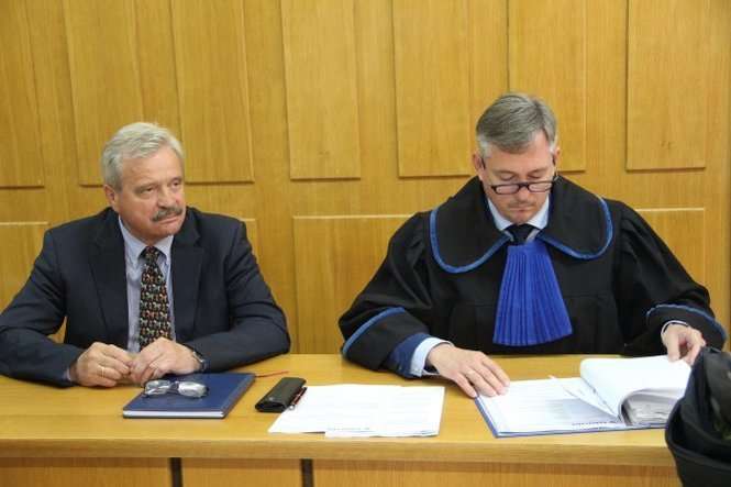 W sądzie pracy w Białej Podlaskiej odbyła się pierwsza rozprawa w sprawie przywrócenia do pracy Marka Treli, wieloletniego prezesa stadniny w Janowie Podlaskim. Fot. Ewelina Burda 