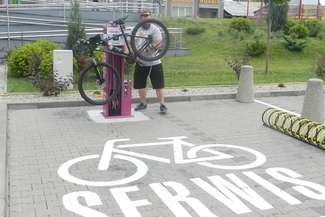 Stacja naprawy rowerów w Zamościu
