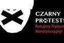 Czarny protest KOD w Lublinie. "Trybunał nic już nie będzie mógł"