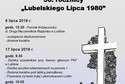 36. rocznica "Lubelskiego Lipca 1980". Obchody w Lublinie
