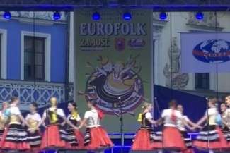 Eurofolk 2016 w Zamościu. Występ zespołu ze Słowacji, wybory miss i mistera (wideo)