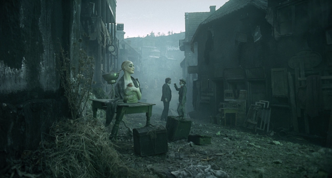 fot. kadr z filmu "Sanatorium pod Klepsydrą"