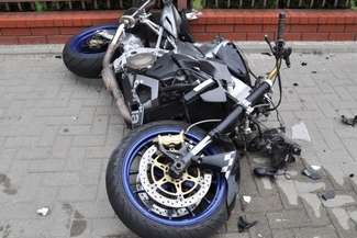 Motocyklista w ciężkim stanie trafił do szpitala w Białej Podlaskiej