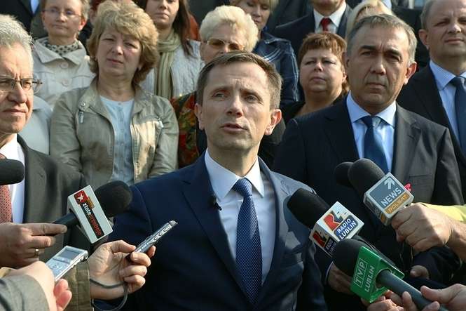 Grzegorz Muszyński był kandydatem na prezydenta Lublina, fot. Maciej Kaczyński/archiwum DW
