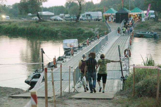 Most pontonowy Zbereże-Adamczuki