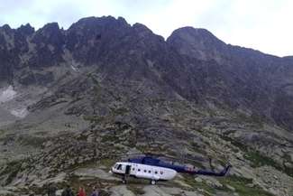 Akcja ratunkowa w Tatrach. Fot. Horská záchranná služba