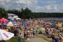 Plaża nad Jeziorem Białym