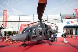 Należące do grupy Leonardo Helicopters PZL-Świdnik zaprezentuje w Kielcach m.in. śmigłowiec AW149, który startował w przetargu na maszyny wielozadaniowe dla polskiej armii (na zdjęciu ekspozycja z 2015 roku)