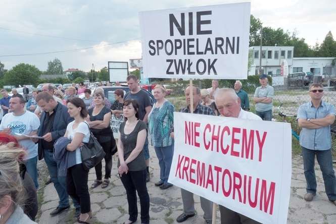 Czerwcowy protest mieszkańców dzielnicy Głusk i gminy Głusk