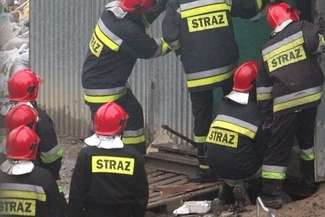 Pożar w Niedrzwicy Dużej gasiło 16 strażaków, fot. archiwum dw