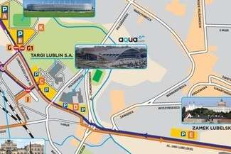 Polska - Węgry U21 w Lublinie. Jak dojechać na mecz (mapa)