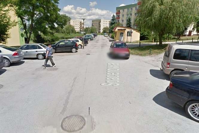 Ulica Spacerowa w Łęcznej (fot. Google Street View)