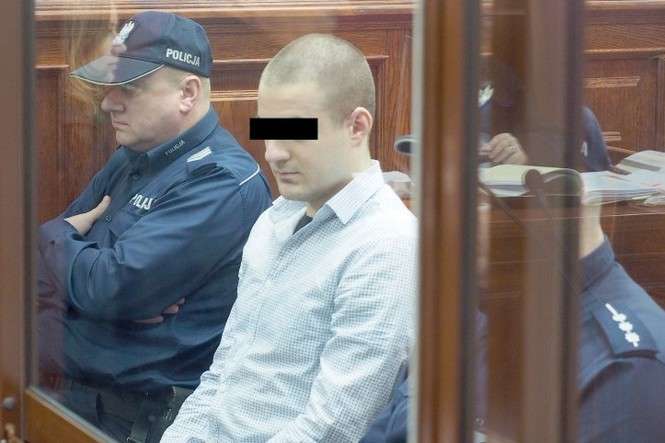 Podczas procesu Mateusz K. nie okazywał skruchy. Uśmiechał się do dziennikarzy (fot. Maciej Kaczanowski/ archiwum)