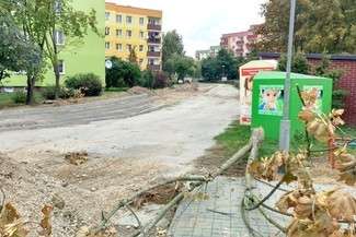 Remont ulicy Spacerowej ma się zakończyć jeszcze w tym roku (fot. Archiwum UM Łęczna)