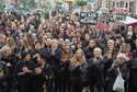 Czarny Protest w Lublinie: "Nie urodzicie za mnie, nie decydujcie za mnie"
