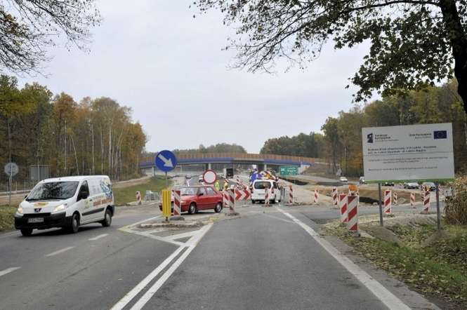 Na zdjęciu wjazd na zachodnią obwodnicę Lublina od strony Rzeszowa. Fot. Krzysztof Nalewajko/GDDKiA o/Lublin