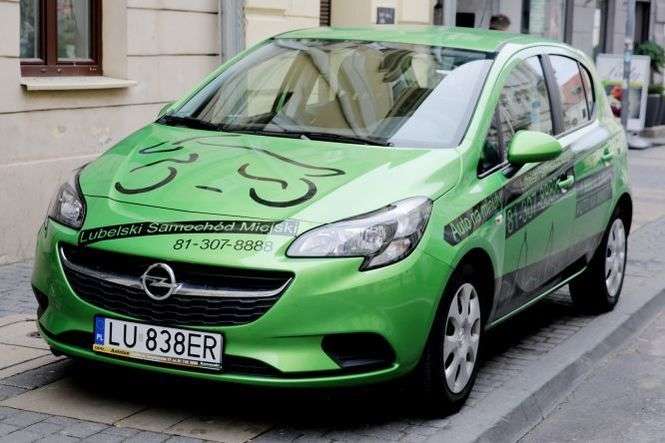 W koszcie wypożyczenia takiego auta mieści się paliwo, ubezpieczenie oraz opłaty za parkowanie w Lublinie. Fot. Dorota Awiorko<br />
