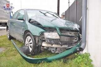 Biłgoraj: Dwa audi zderzyły się na skrzyżowaniu