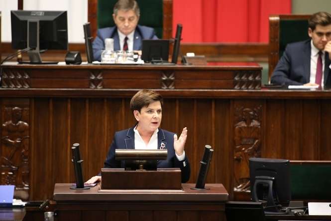 Dzisiejsze posiedzenie Sejmu, fot. K. Białoskórski/Sejm RP