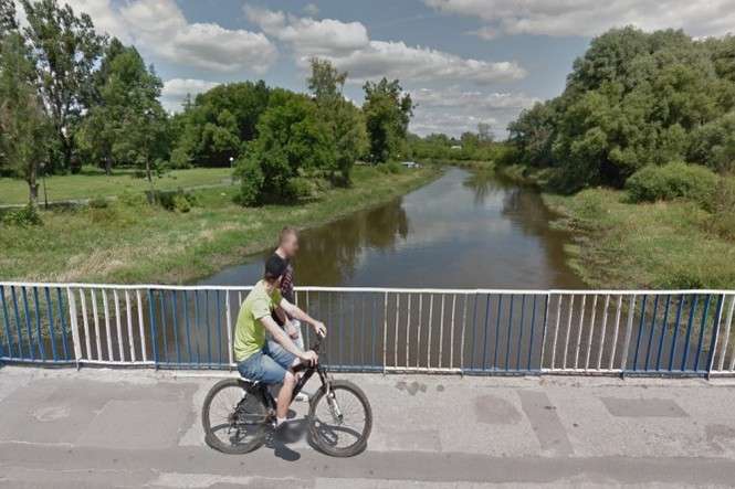 Wieprz w Krasnymstawie (fot. Google Street View)